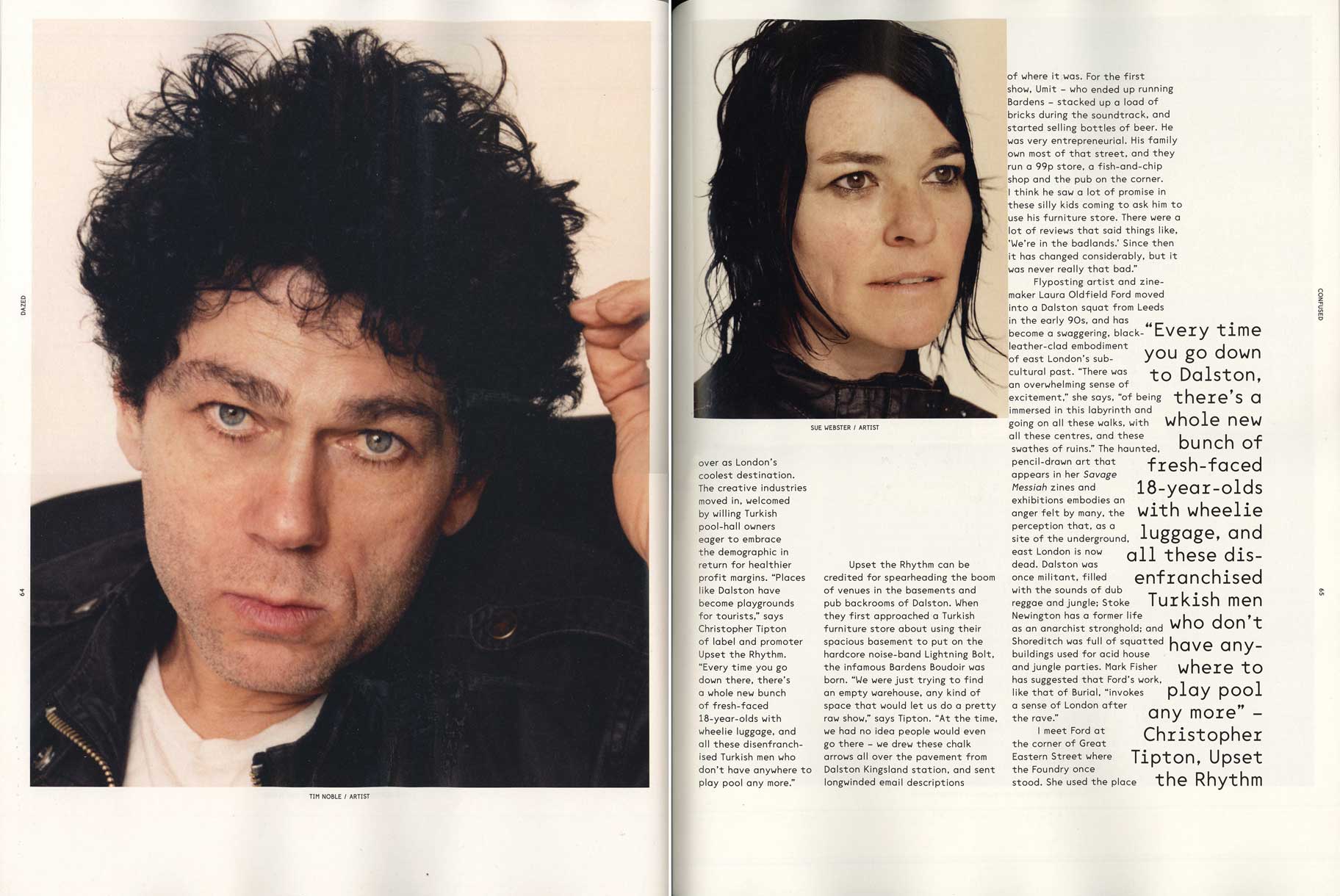 Dazed & Confused Magazine, May 2012 pgs 64-65