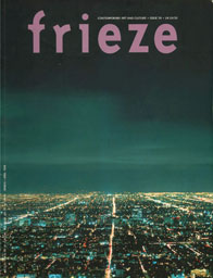 Frieze, 1998 cover