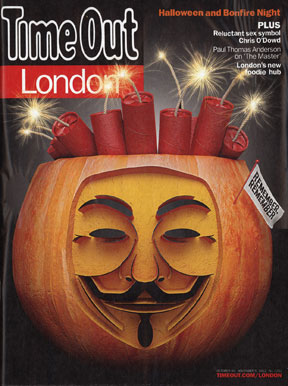 Time Out cover, Oct 2012