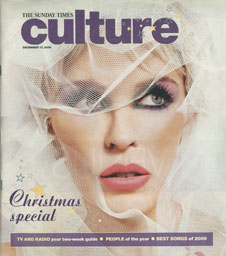 The Sunday Times Culture magazine cover